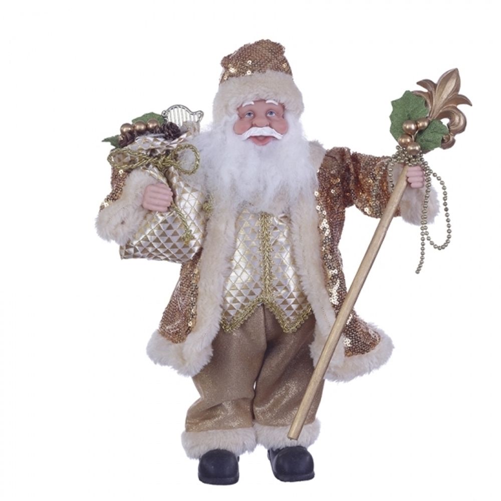 GAEM Дед Мороз, L18 W12 H33/30 см
