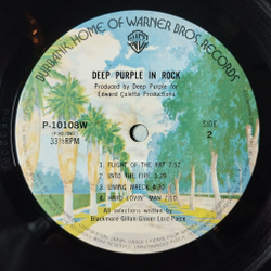Винтажная виниловая пластинка LP Deep Purple In Rock (Japan 1976) (No Obi) P-10108W