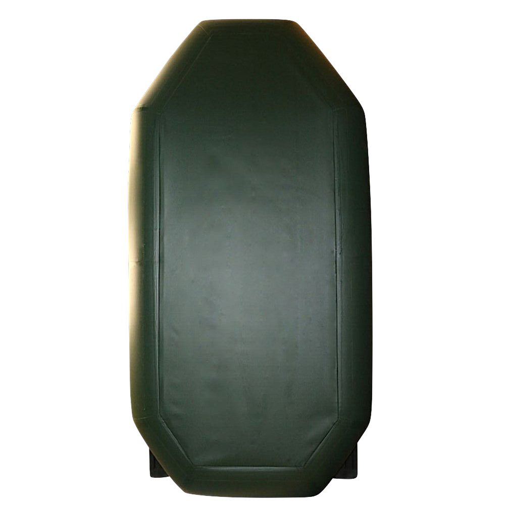 Лодка ПВХ Polar Bird Чирок Гребная PB-260Т Teal со стеклокомпозитной сланью и банкой Зелёная