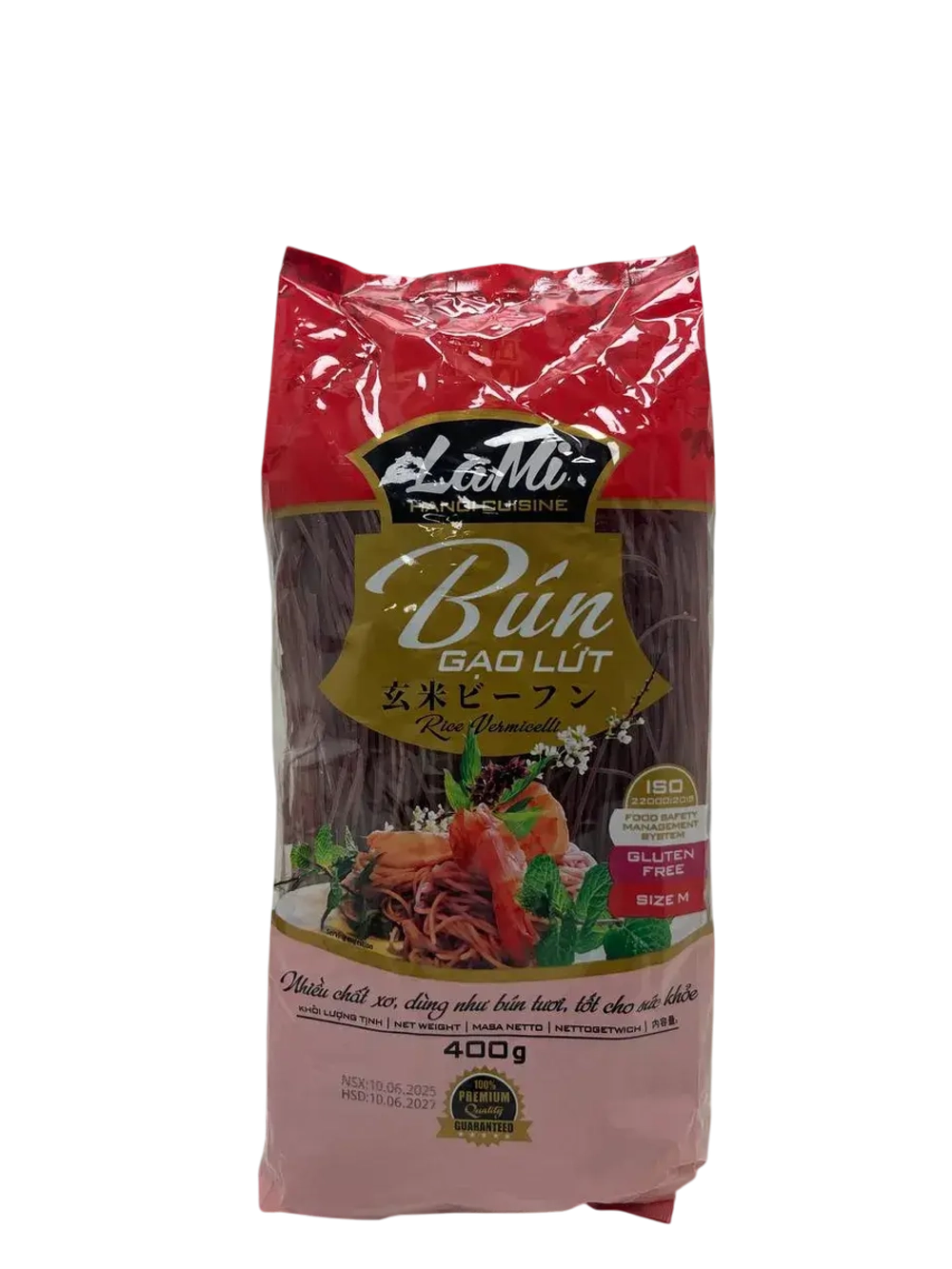 Вьетнамская вермишель из красного риса, 500 гр