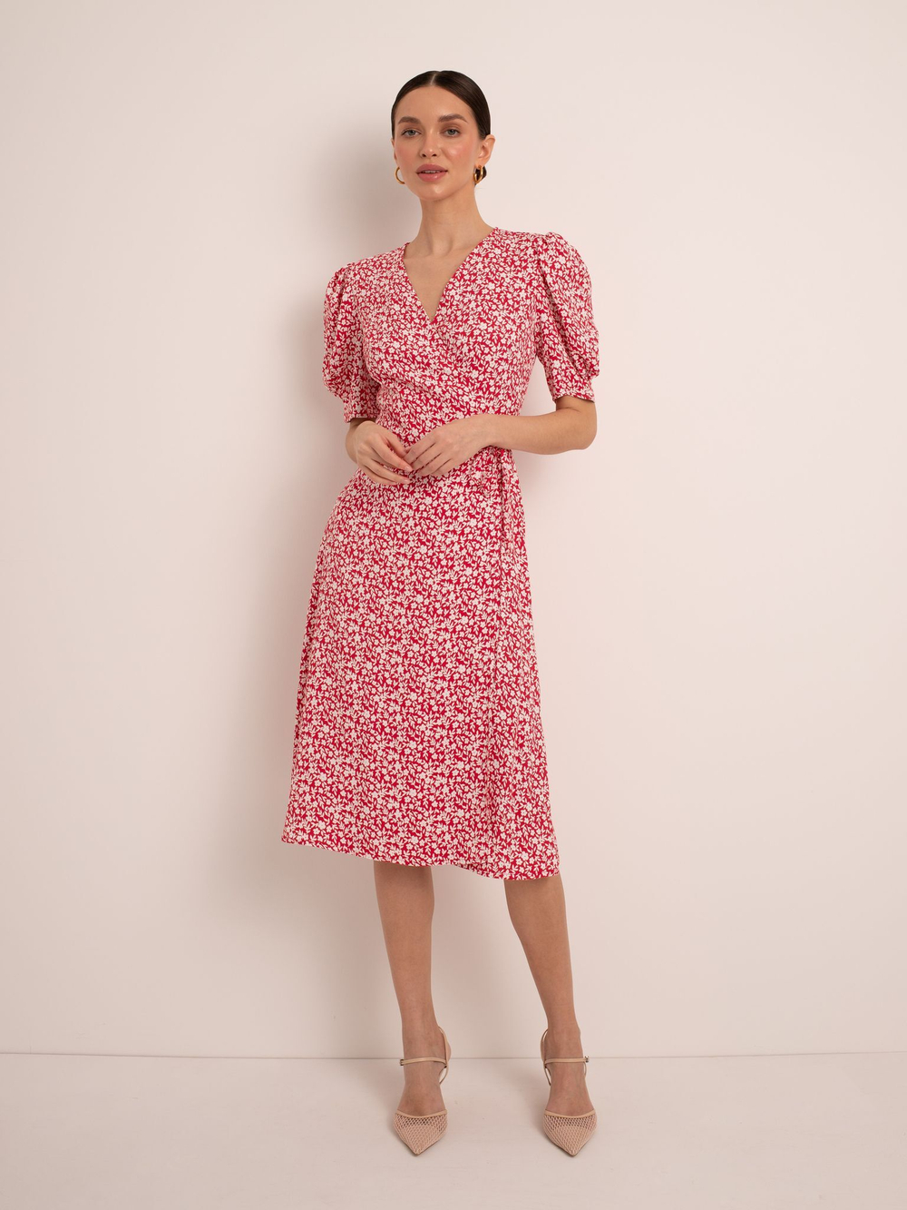 Платье "Ева" (46 / Красный / Вискоза 100%)