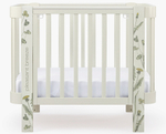 Детская кроватка-трансформер Happy baby Mommy Love в комплекте с расширением 160х70 sage