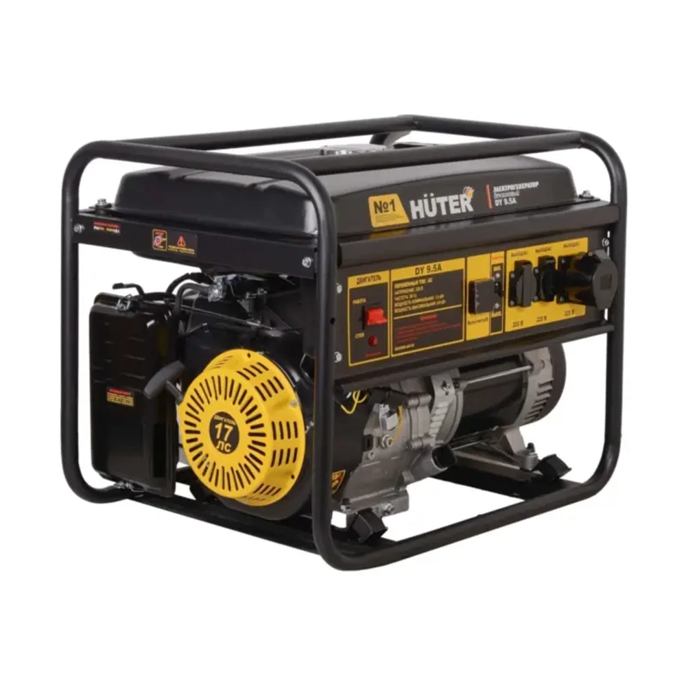 HUTER DY 9.5A бензиновый генератор 64/1/133