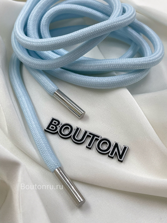 Шнур круглый светло-голубой 1,4 м