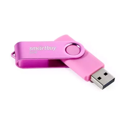 8GB USB Smartbuy Twist Pink