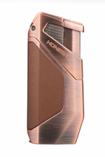 Зажигалка сигарная Honest, двойное пламя, с пробойником, бронза 782-Bronze