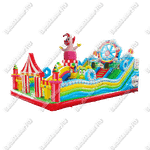 Коммерческий надувной батут "Парк развлечений 2" 12*7*7 м