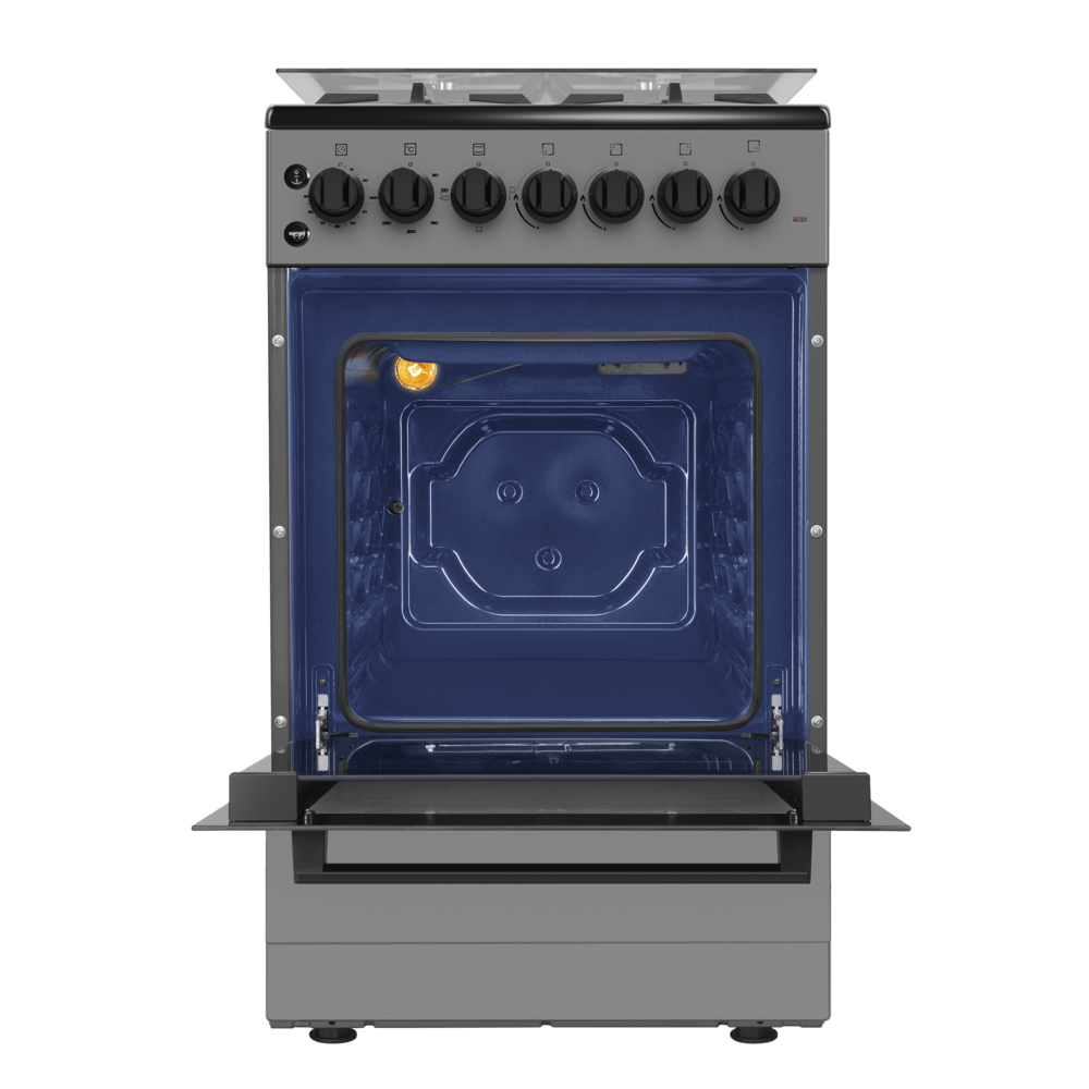 Газовая плита с электрической духовкой MAUNFELD MGC50ECGR02