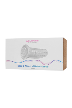 Lovense - Сменный рукав для Max 2, TPE, прозрачный, 24 см