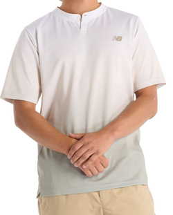 Мужская теннисная футболка New Balance Printed Tournament - лен