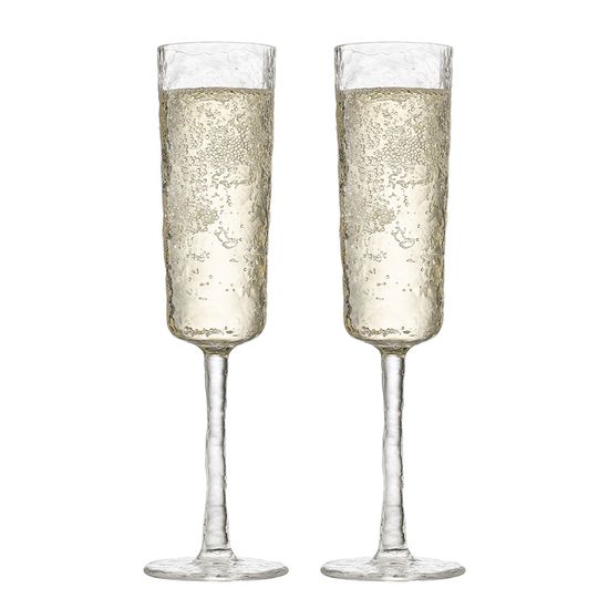 Набор бокалов из акрила arctic для шампанского, 180 мл, прозрачный, 4 шт.