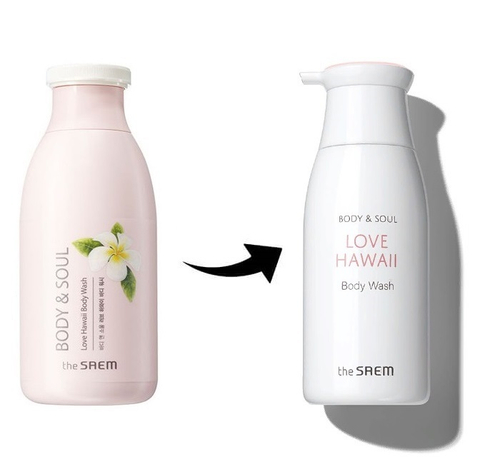 The Saem Body & Soul Body Lotion Love Hawaii лосьон для тела c ароматом "Гавайи"
