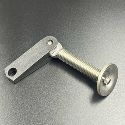 Ручка винта струбцины Yamaha 2-8 (в сборе 6E7-43116 и 648-43114) (пластиковая)  (JSP)