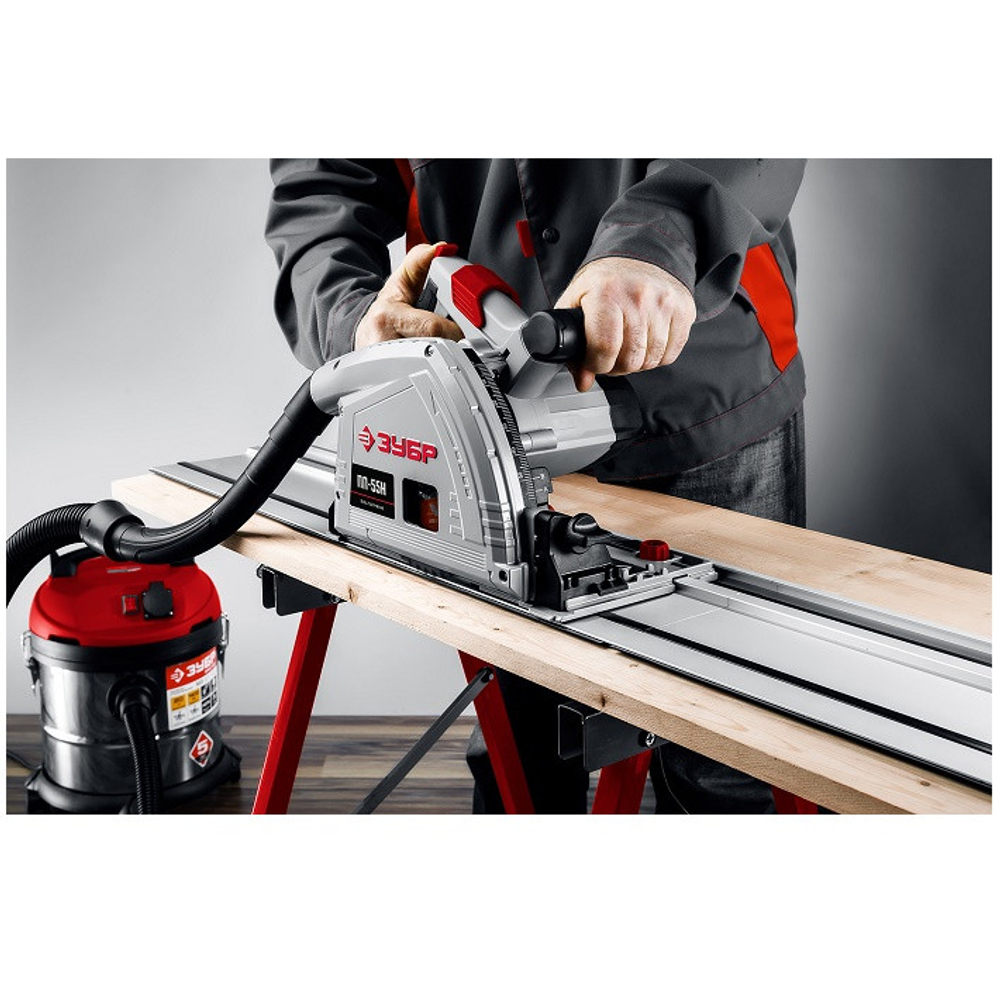 Пила циркулярная погружная Зубр Мастер ПП-55Н с шиной