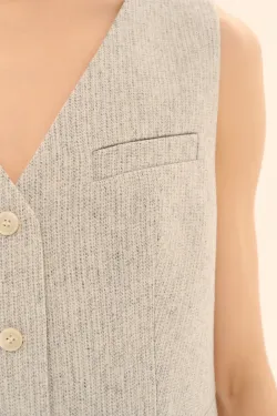 Жилет (Office Days), серый