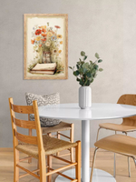 Картина на стену для интерьера на холсте в раме 33*48 см