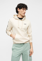 EA7 Emporio Armani UNISEX - Толстовка с капюшоном - туман/молоко