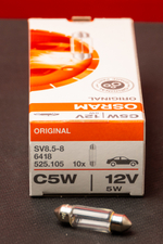 Osram C5W 35mm 12V 5W (1шт.)