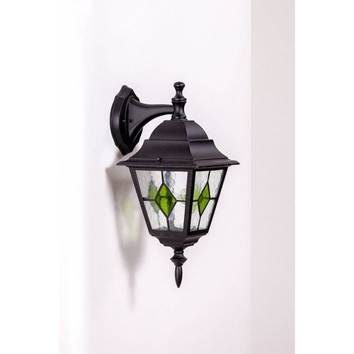 Настенный светильник YAOHUA LUX QUADRO M lead GLASS 79902MlgG Bl