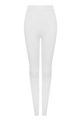 Леггинсы с рельефными швами SPORT Белый