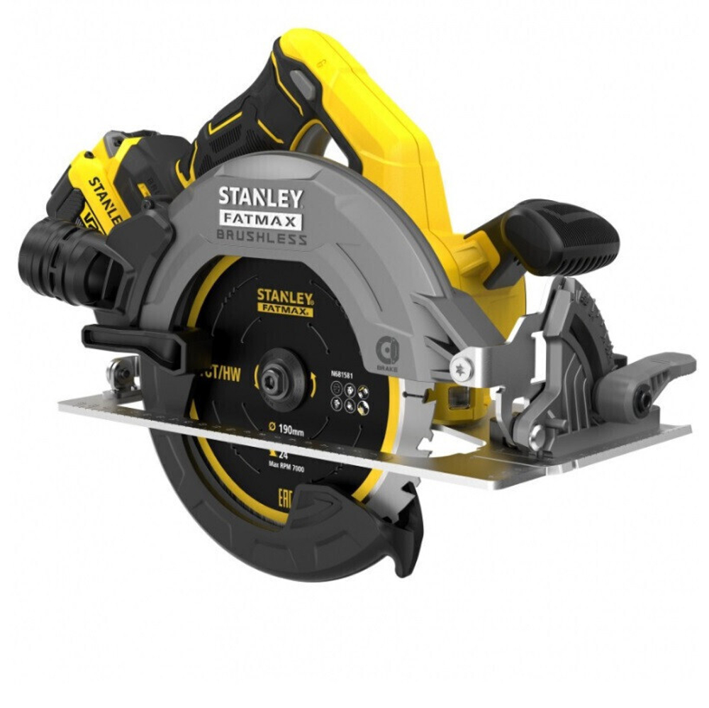 Пила циркулярная аккумуляторная Stanley SFMCS550M2K-QW