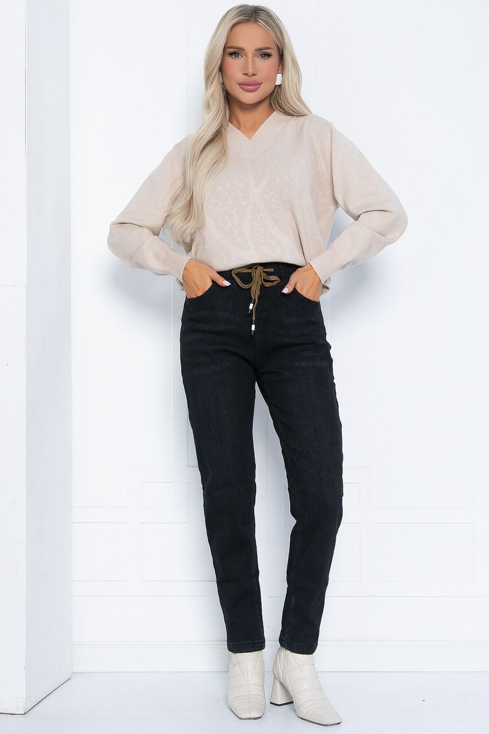 Джемпер Карамелька (бежевый) Б12520-4 LT Collection