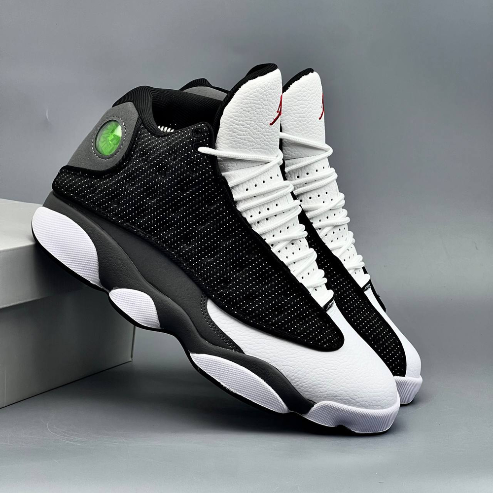 Кроссовки Nike Jordan 13 #293 (черн.-бел.)