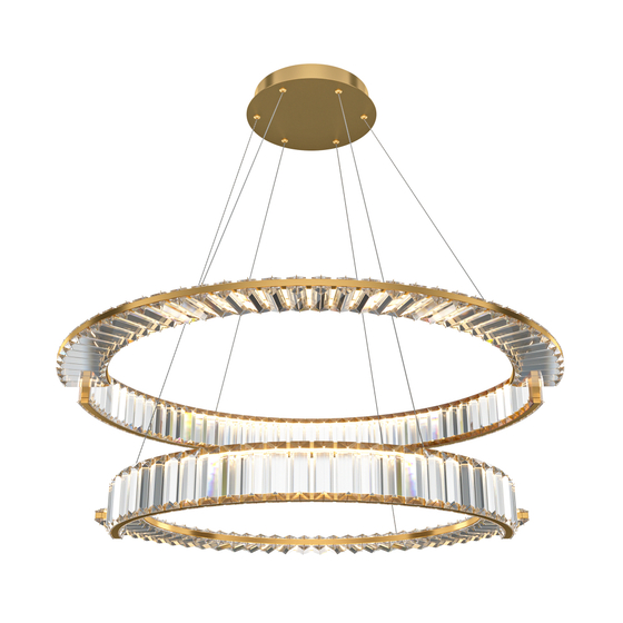 Люстра подвесная светодиодная Maytoni Krone P097PL-L90BS3K