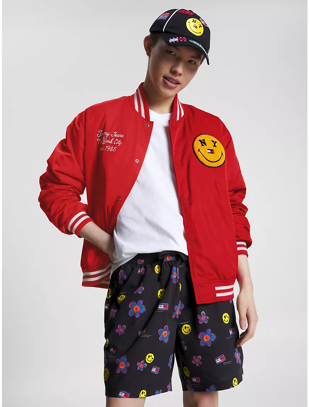 Бомбер Tommy Jeans x Smiley