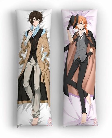 Дакимакура Дадзай Осаму и Накахара Чуя