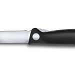 Нож кухонный Victorinox Swiss Classic (6.7803.FB) стальной для овощей лезв.110мм прямая заточка черн