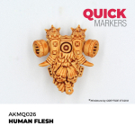 Акриловый маркер AK Interactive Quick Marker Human Flesh