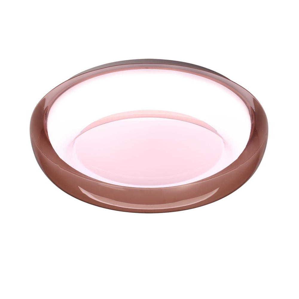 7778/DLN COLOR SN 112 Светильник пластик/белый/розовый LED 48Вт 3000/4000/6000К D400 IP43 CCT PORTMAN