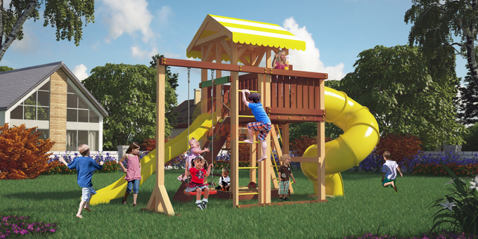 Детская площадка Савушка - 18