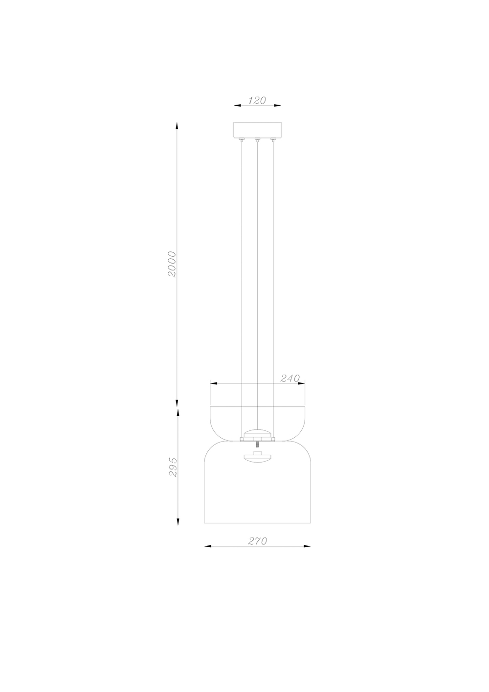 Подвесной светодиодный светильник Divinare OPAL 5245/33 SP-10