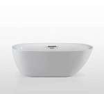 Ванна акриловая CeruttiSpa Como 7386 170x75 белая