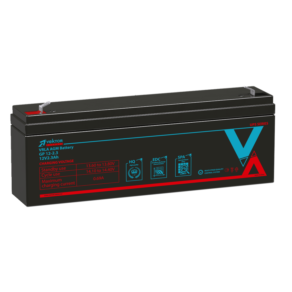 Аккумулятор  VEKTOR ENERGY GP 12-2,3