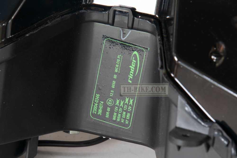 23007-0174. LENS-COMP. Headlight assembly Kawasaki Versys650-1000, Ninja300