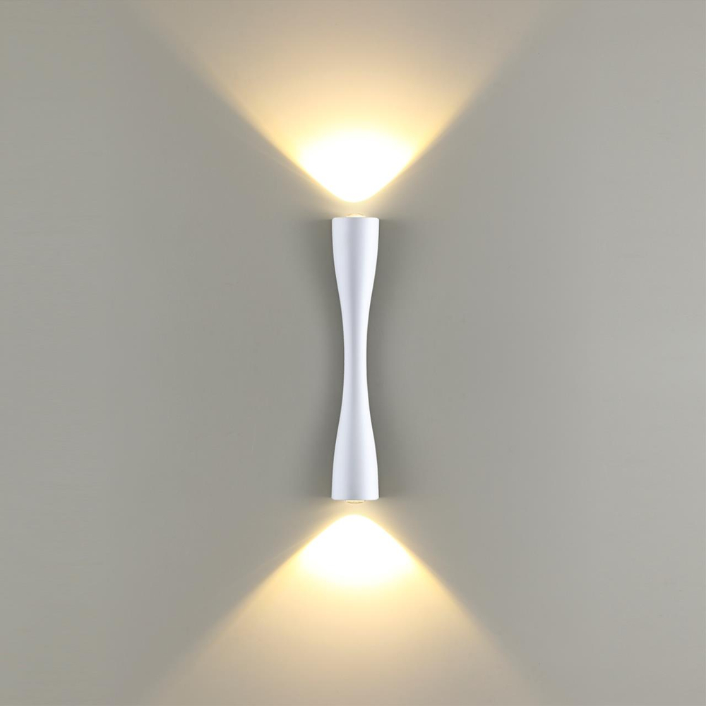 4290/10WL HIGHTECH ODL22 437 белый/металл Настенный светильник IP20 LED 10W 588Лм 3000K ANIKA