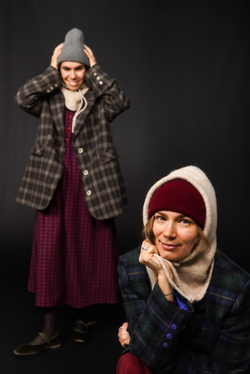 Капюшон из альпака бежевого цвета