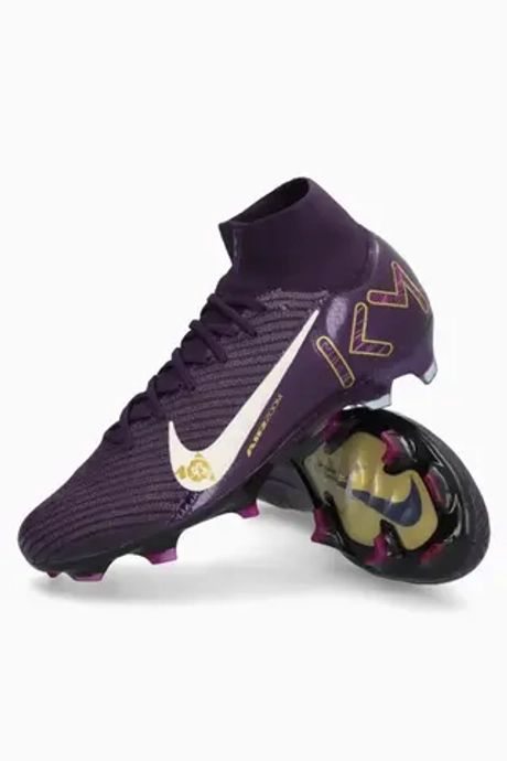 Бутсы Nike Zoom Mercurial Superfly 10 Elite Mbappe FG - фиолетовый