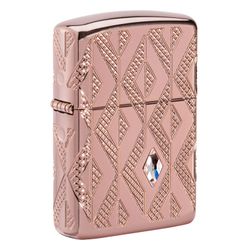 Зажигалка Zippo Armor Geometric Diamond Pattern Design (49702) 2