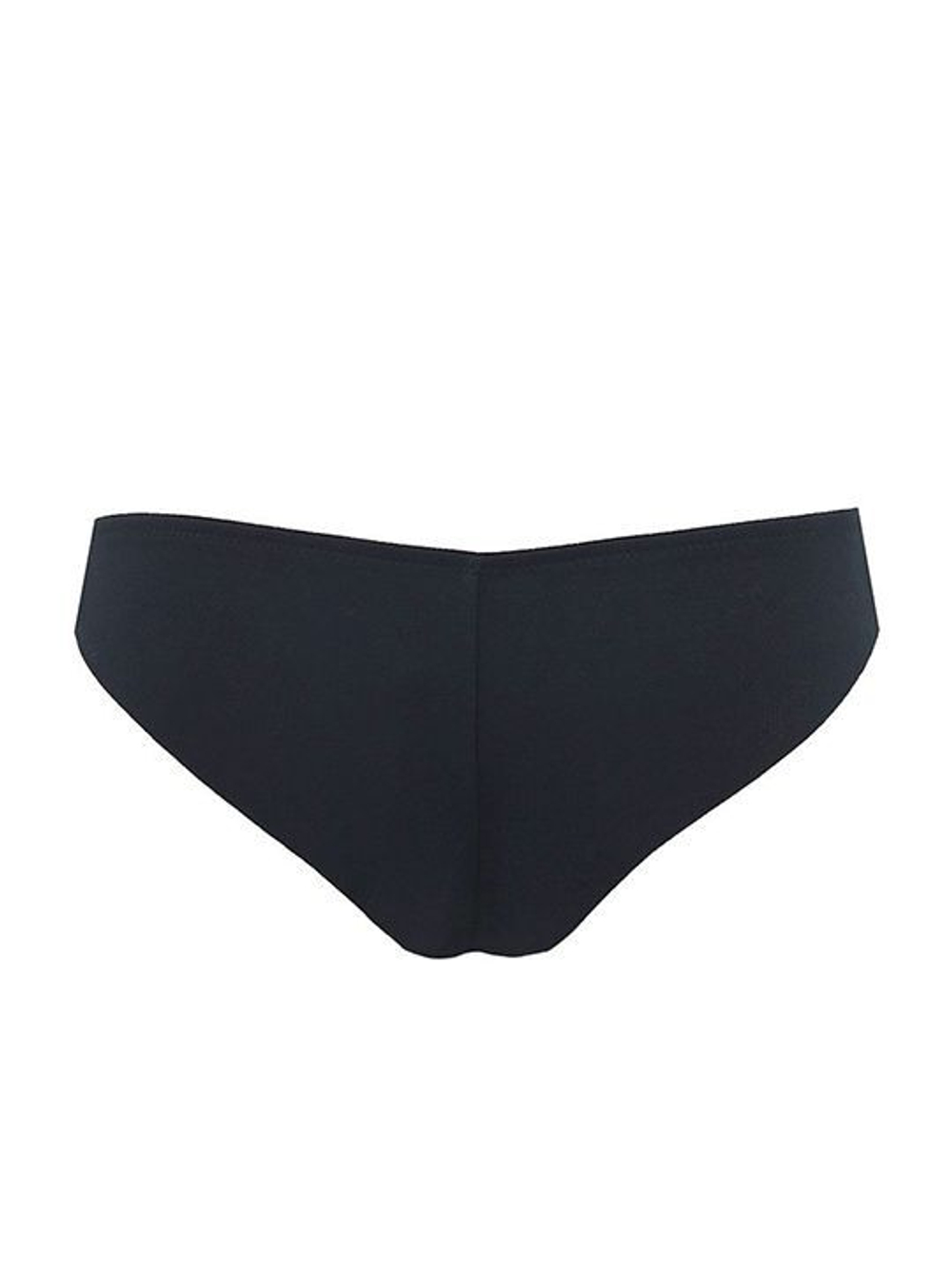 Хлопковые трусы-бразилиана с низкой линией талии (Размер: 2 размер) (Цвет: белый)