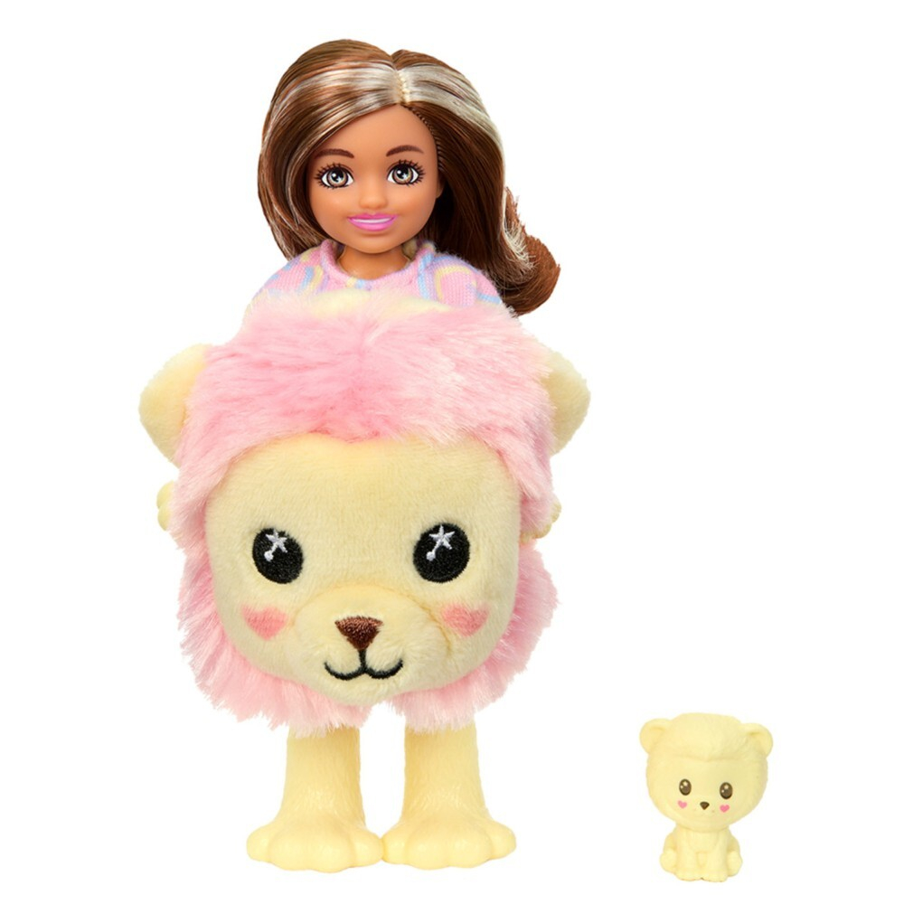 Barbie Cutie Reveal - кукла со львом Челси + питомец HKR21 / артикул   HKR17 HKR21  / GTIN 194735106912