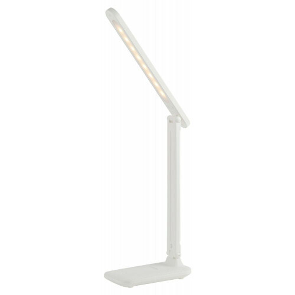 Настольный светильник ЭРА NLED-495-5W-W светодиодный аккумуляторный белый