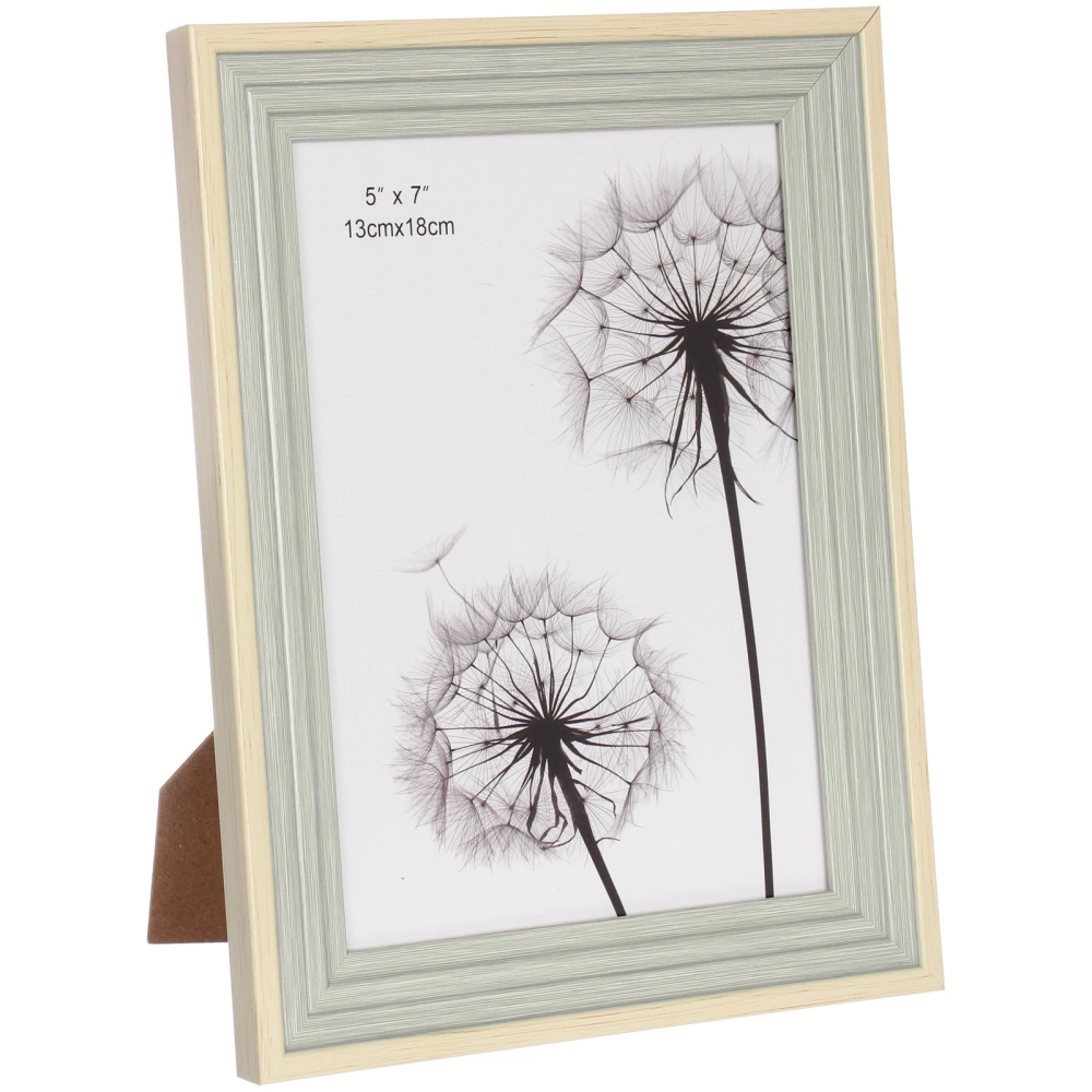 Фоторамка 13*18см «Вена» зелёная дымка, пластик