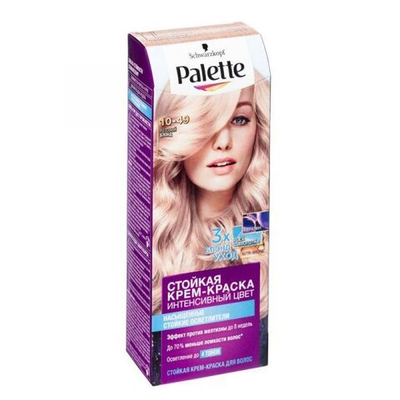 Palette крем-краска 10-49 Розовый блонд 110 мл
