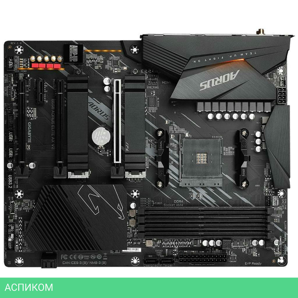 Материнская плата GigaByte B550 Aorus Elite AX V2 rev. 1.0