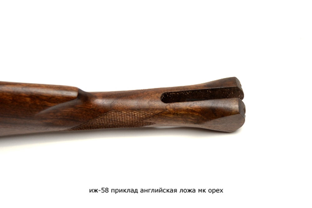 Приклад на ИЖ-58 Английская ложа, Монте-Карло левша орех