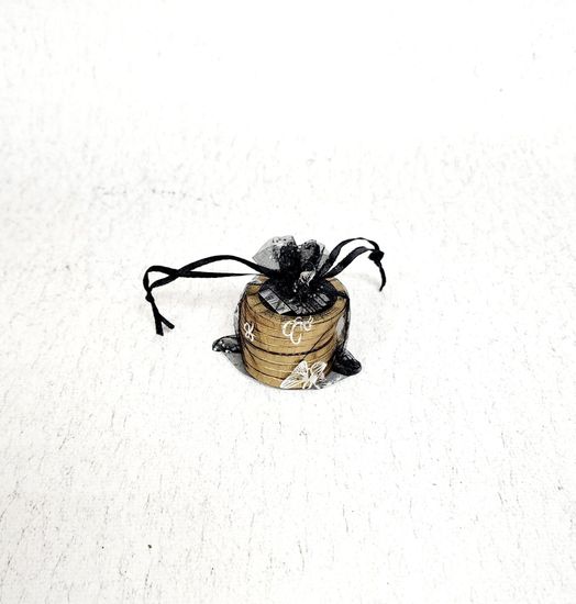 Мешок для подарков бирюза 20 шт